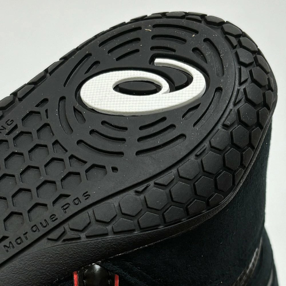 ASICS Wrestling Boxing Shoes 1083A001 EX-EO TWR900 BLACK BLACK RED