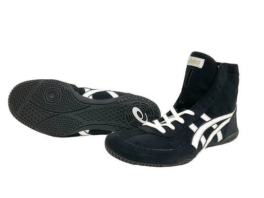 ASICS Wrestling Boxing Shoes 1083A001 EX-EO TWR900 Black White