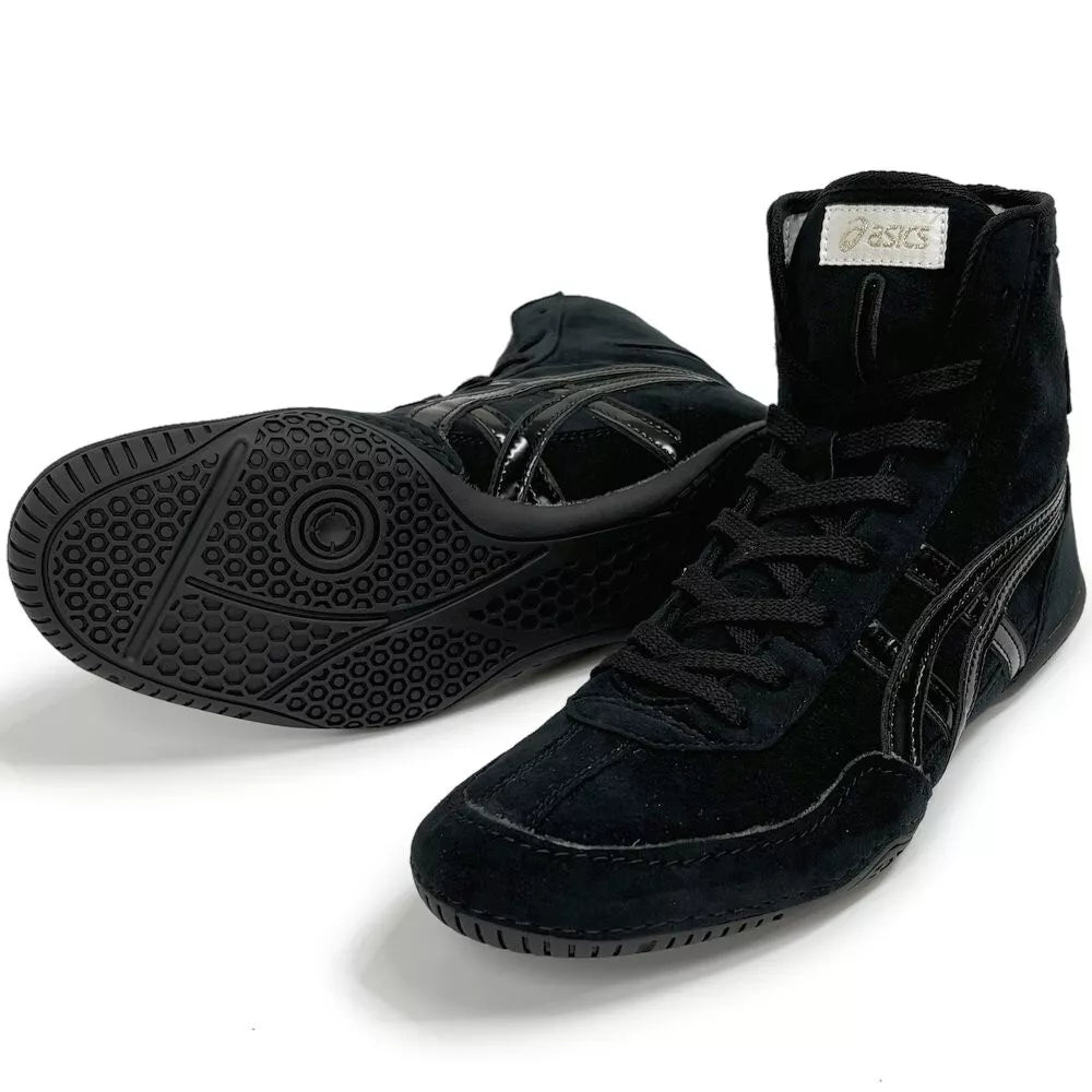 ASICS Wrestling Boxing Shoes 1083A001 EX-EO TWR900 Black Black